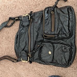 black cross body purse